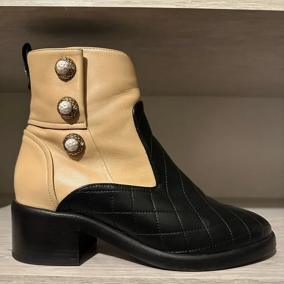 Chanel Leather Women's Boots - Picture 10 of 14